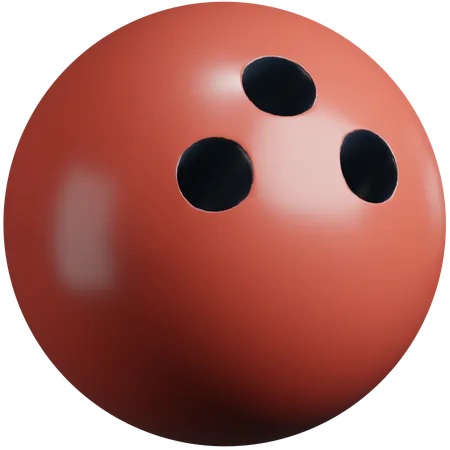 Boule de bowling  3D Icon