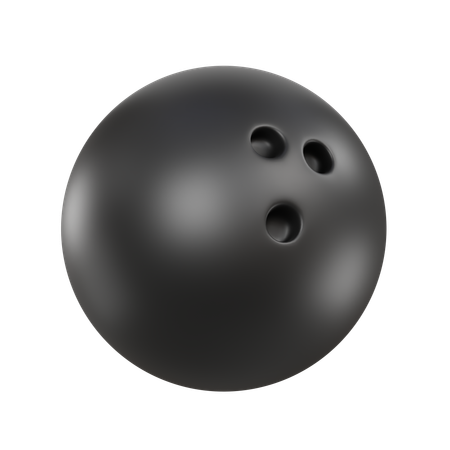 Boule de bowling  3D Icon