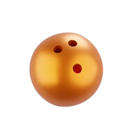 Boule de bowling  3D Illustration