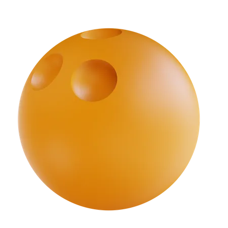 Boule de bowling  3D Illustration