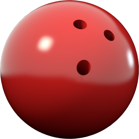 Boule de bowling  3D Icon