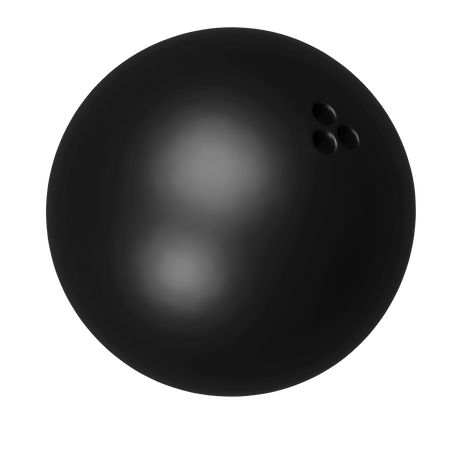 Boule de bowling  3D Icon