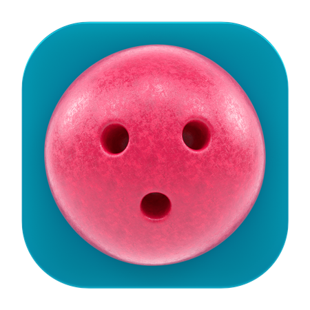 Application boule de bowling  3D Icon