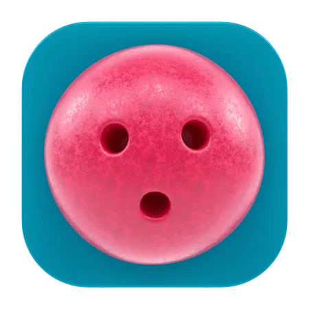 Application boule de bowling  3D Icon