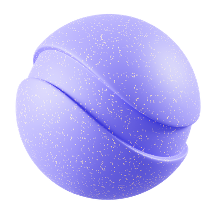 Boule de cercle abstrait  3D Icon