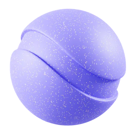 Boule de cercle abstrait  3D Icon