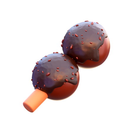 Boule de chocolat  3D Icon