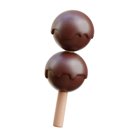 Boule de chocolat  3D Icon