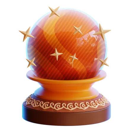 Boule de cristal  3D Icon