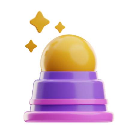 Boule de cristal  3D Icon