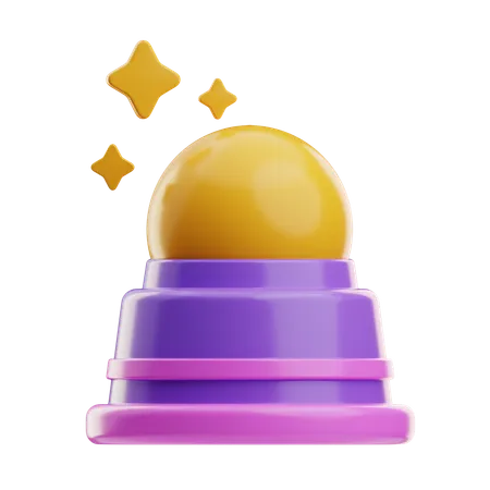 Boule de cristal  3D Icon