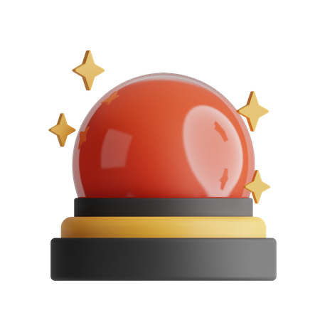 Boule de cristal  3D Icon