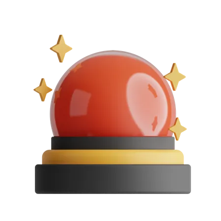 Boule de cristal  3D Icon