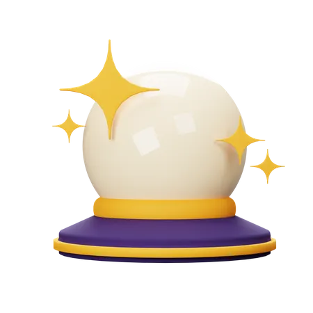 Boule de cristal  3D Icon