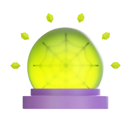 Boule de cristal  3D Icon