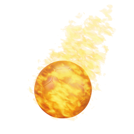 Boule de feu  3D Icon