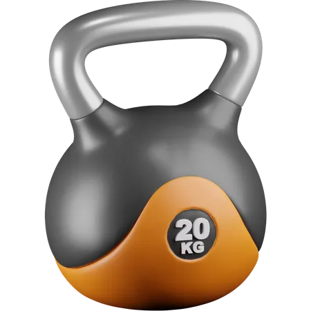 Kettleball  3D Icon