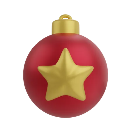 Boule de Noel  3D Icon