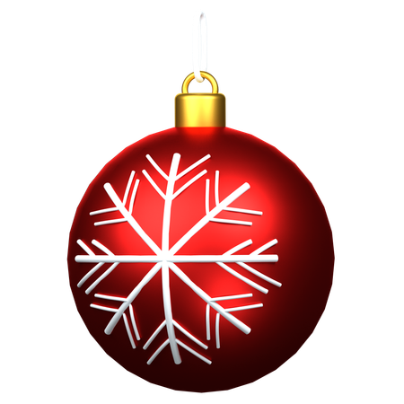 Boule de Noel  3D Icon