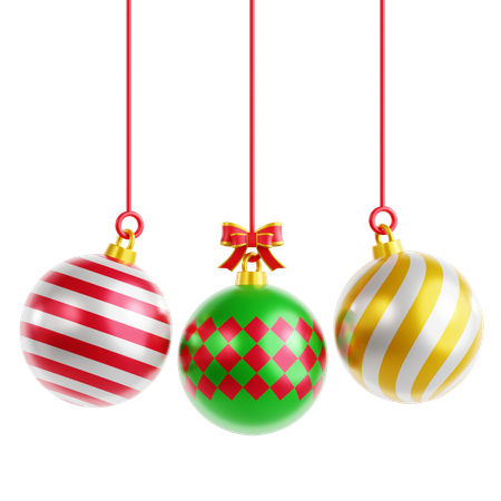 Boule de Noel  3D Icon