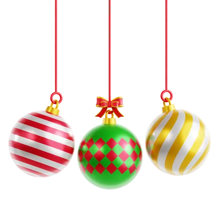 Boule de Noel  3D Icon