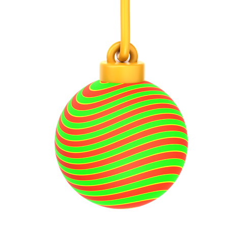 Boule de Noel  3D Icon