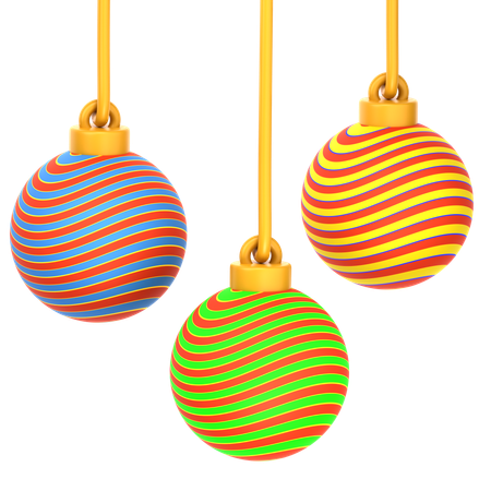 Boule de Noel  3D Icon