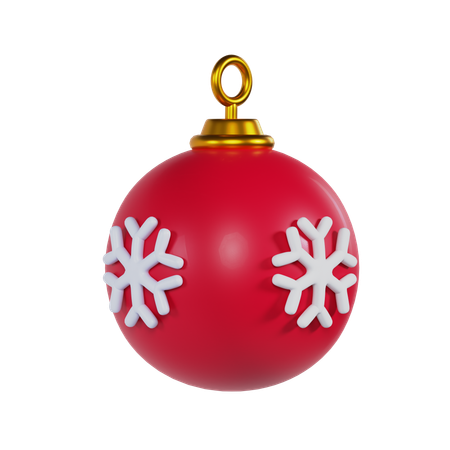 Boule de Noel  3D Icon