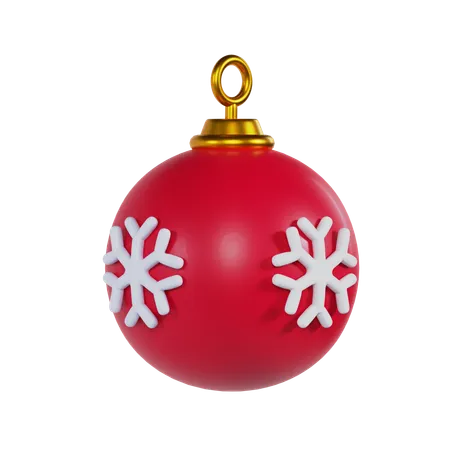 Boule de Noel  3D Icon