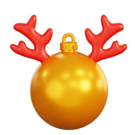 Boule de Noel  3D Icon