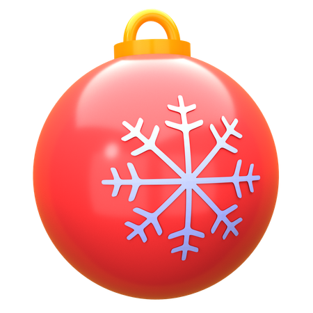 Boule de Noel  3D Icon