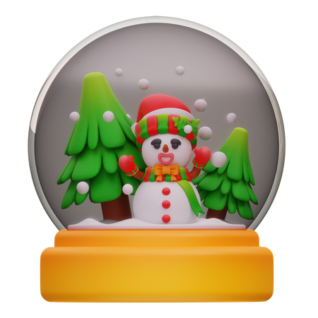 Boule de Noel  3D Icon