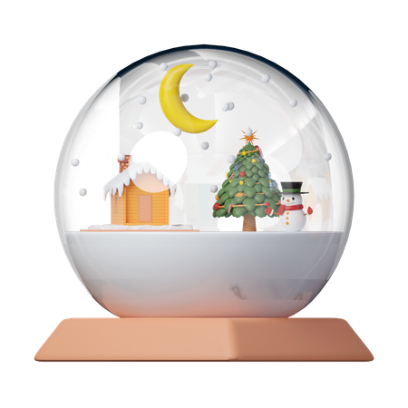 Boule de Noel  3D Icon