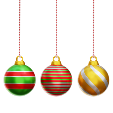 Boule de Noel  3D Icon