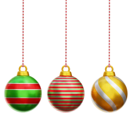 Boule de Noel  3D Icon