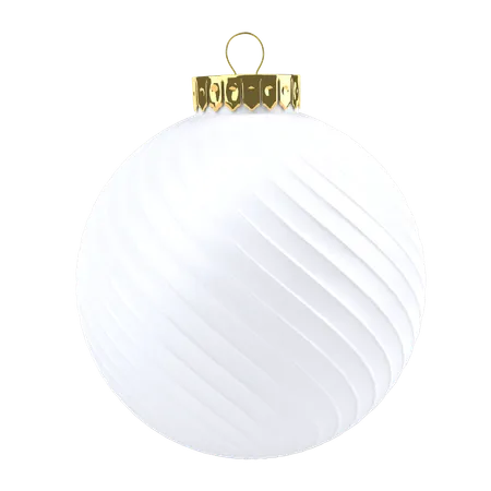 Boule de Noel  3D Illustration