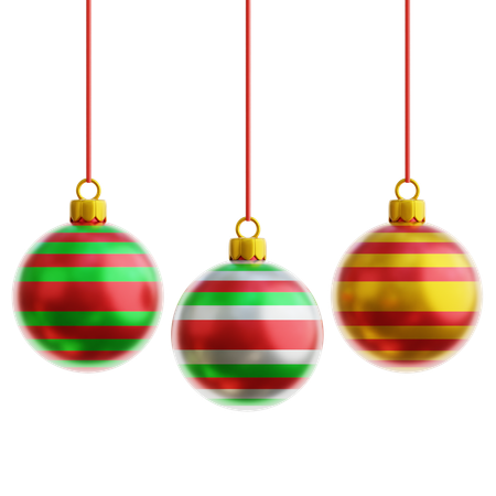 Boule de Noel  3D Icon
