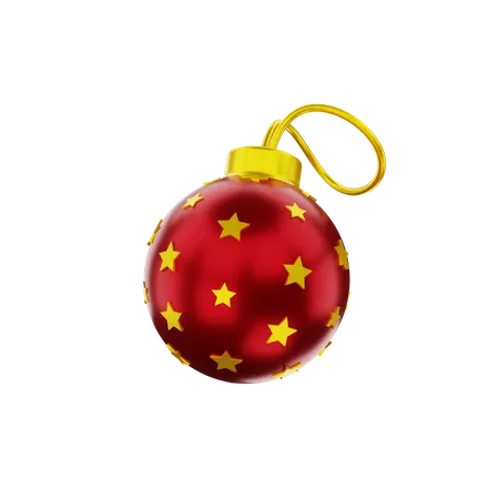 Boule de Noel  3D Illustration