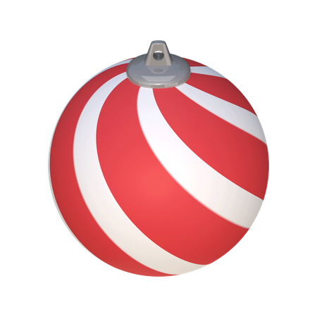 Boule de Noel  3D Illustration