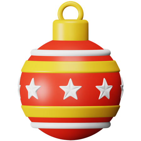 Boule de Noel  3D Icon