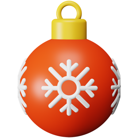 Boule de Noel  3D Icon