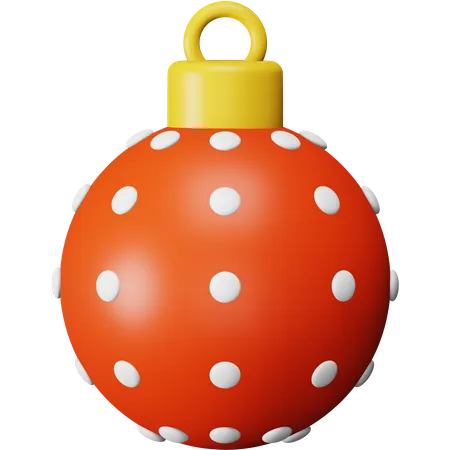 Boule de Noel  3D Icon