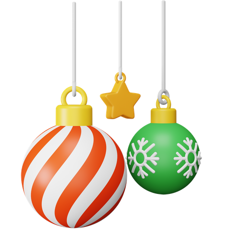 Boule de Noel  3D Icon