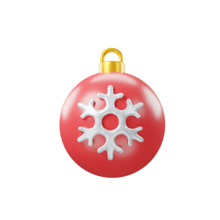 Boule de Noel  3D Icon