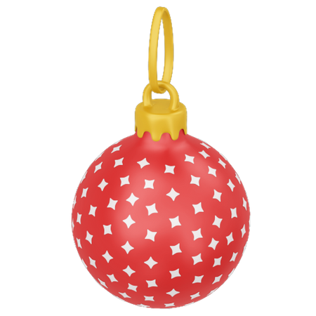 Boule de Noel  3D Icon