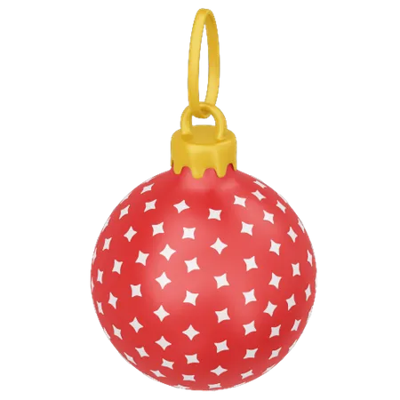 Boule de Noel  3D Icon