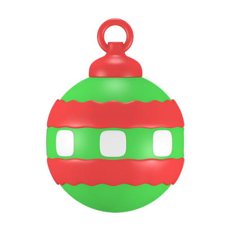 Boule de Noel  3D Icon