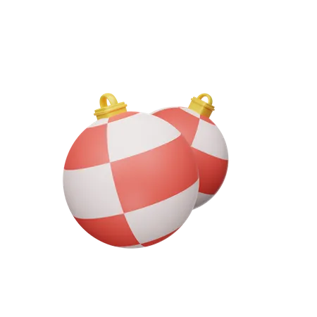 Boule de Noel  3D Icon