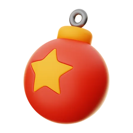 Boule de Noel  3D Icon