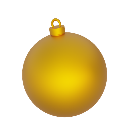 Boule de Noel  3D Icon